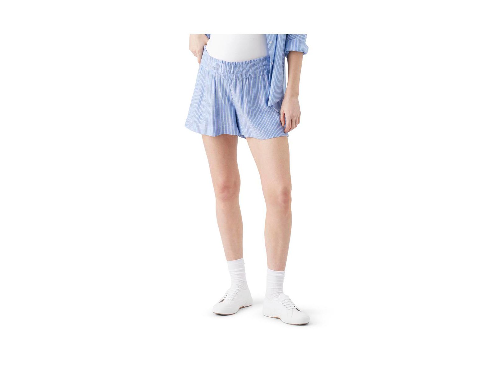 Ripe Maternity Maternity Ripe Abby Stripe Short