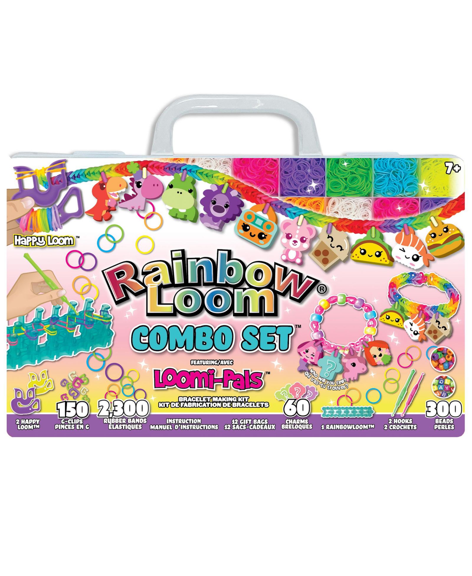 Набор для создания браслетов Rainbow Loom Loomi-Pals: Combo Set