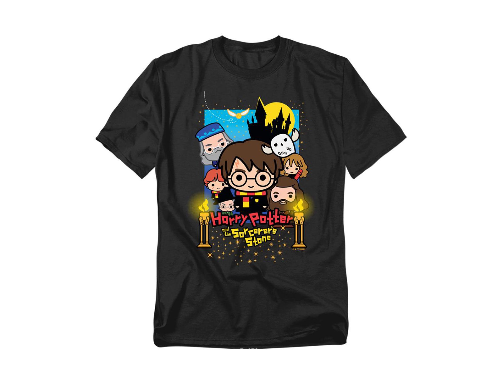 Harry Potter Men's Chibi The Sorcerer's Stone T Shirt