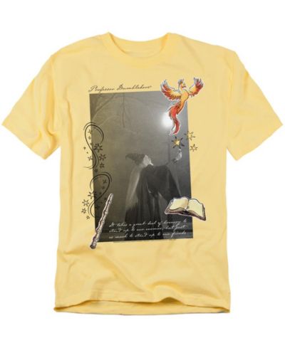 Harry Potter Мужской Dumbledore Quote And Fawkes T Shirt