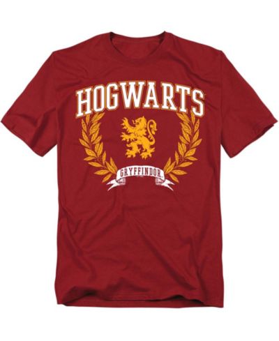 Harry Potter Мужская футболка Hogwarts Arched Gryffindor Leaves
