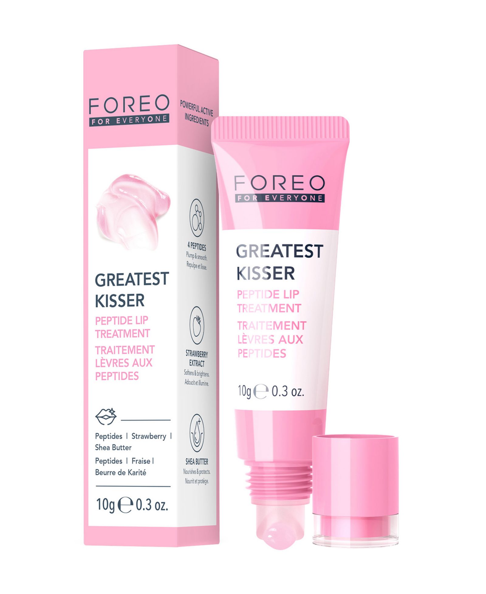 Уход за губами FOREO For EveryOne Greatest Kisser Peptide Lip Treatment, 0.3 oz.