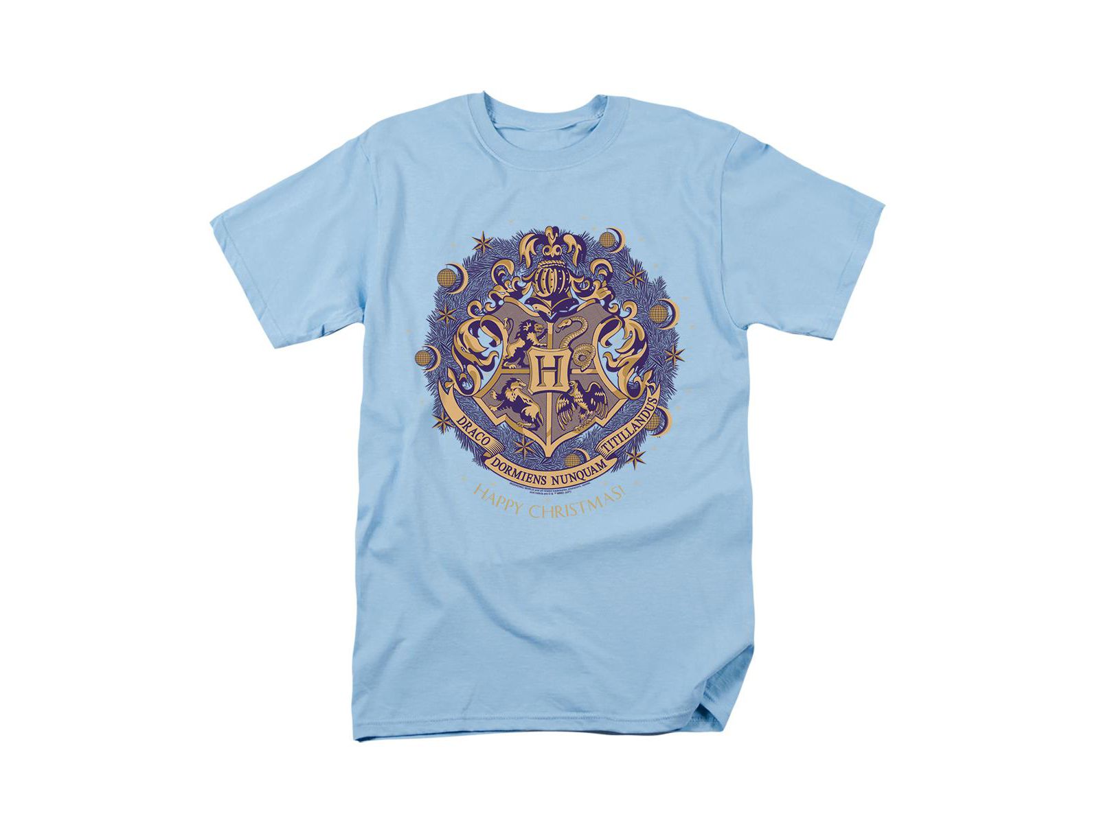Harry Potter Men's Happy Christmas From Hogwarts T Shirt