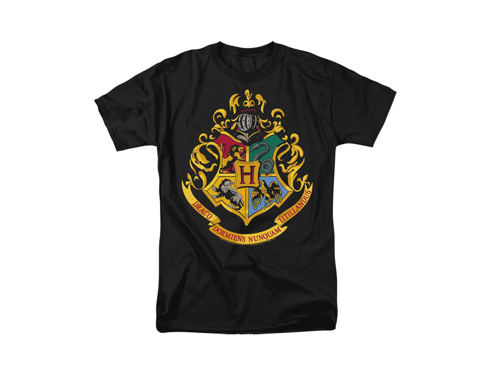 Harry Potter Men's Hogwarts Crest T Shirt