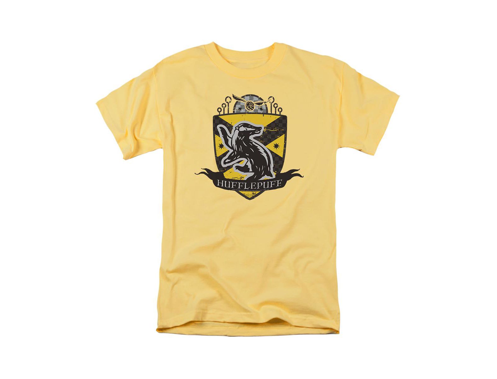 Harry Potter Мужской Hufflepuff Quidditch Crest T-shirt
