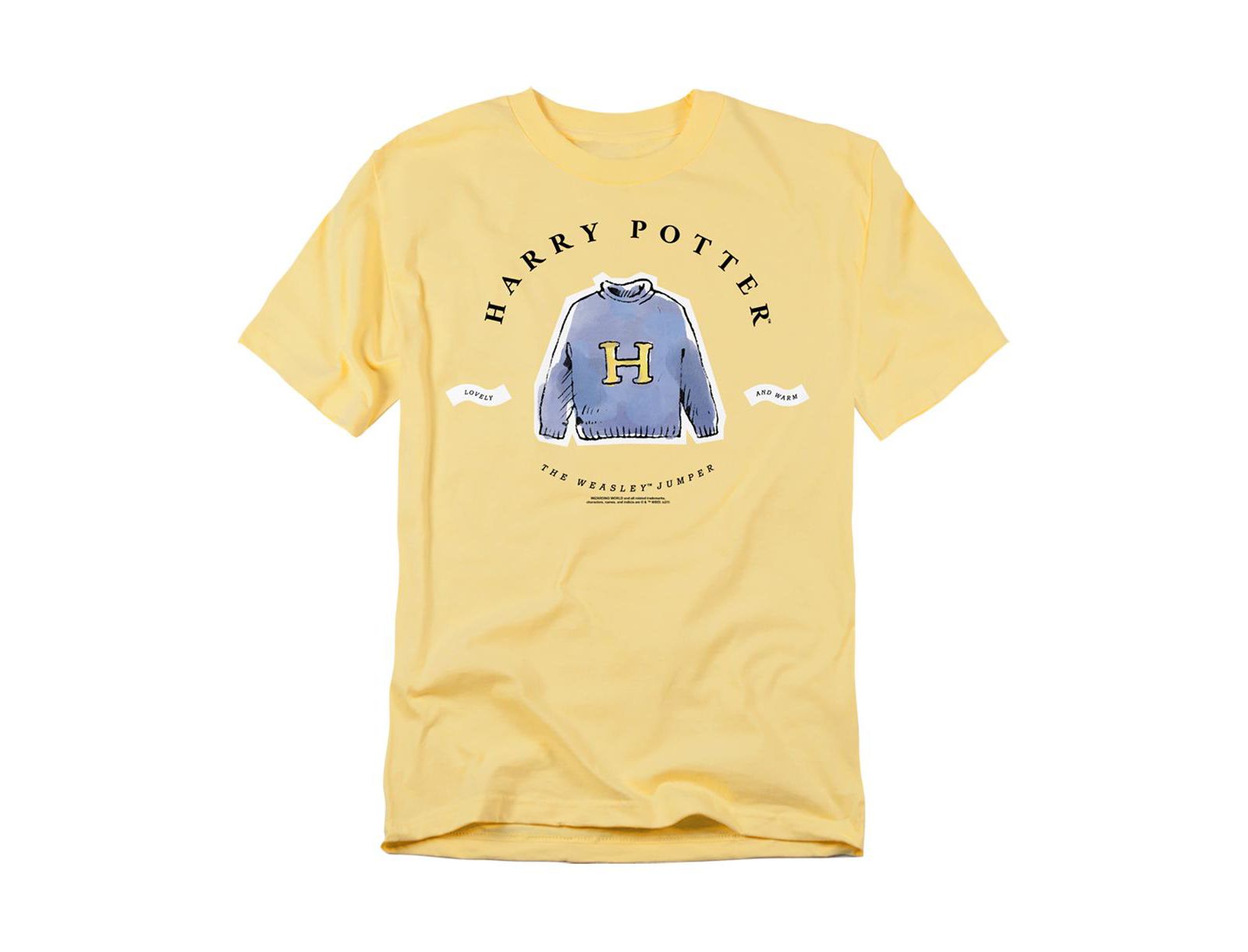 Harry Potter Men's Weasley Jumper Lovely And Warm T Shirt