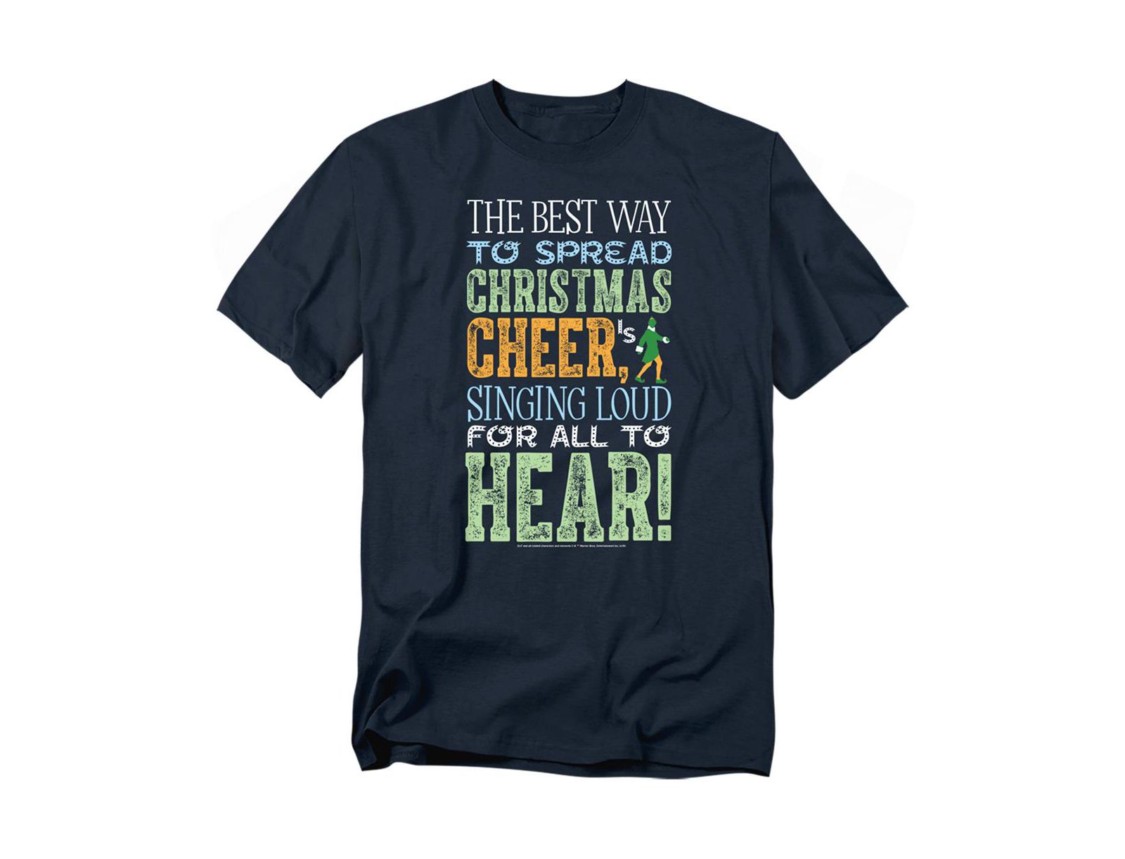 Elf Men's Best Way To Spread Christmas Cheer T Shirt