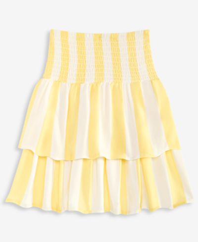 Детская полосатая юбка Grayson Threads Kids' S-XL Smocked Skirt