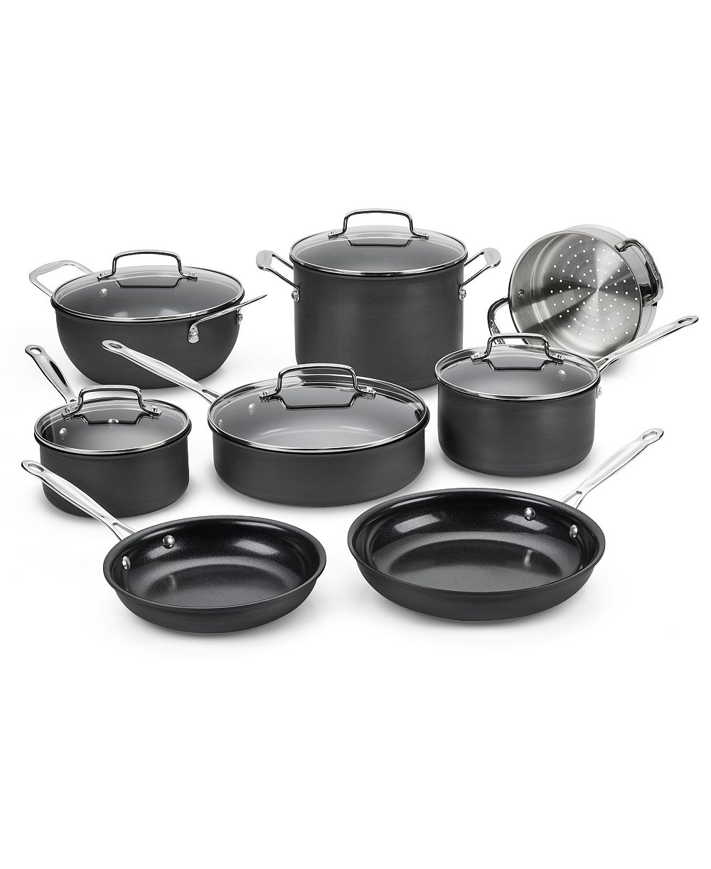 Cuisinart Hard Anodized Aluminum 13-Pc. Cookware Set, Exclusively at Macy's
