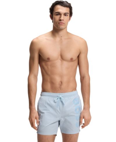 BOSS by Hugo Boss Men's Printed Logo Swim Shorts
