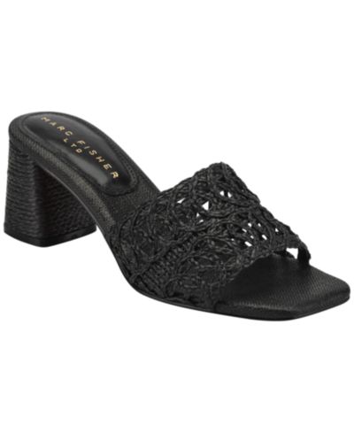 Marc Fisher LTD Женские сандалии на блочном каблуке Follie Woven Slip-On