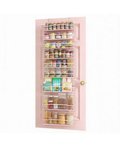 Органайзер YIGII 9-Tier Metal Over-the-Door для кухни, ванной и прачечной