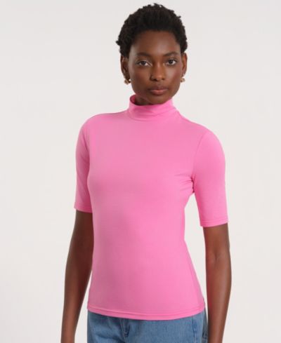 Женский трикотажный топ Isaac Mizrahi с коротким рукавом