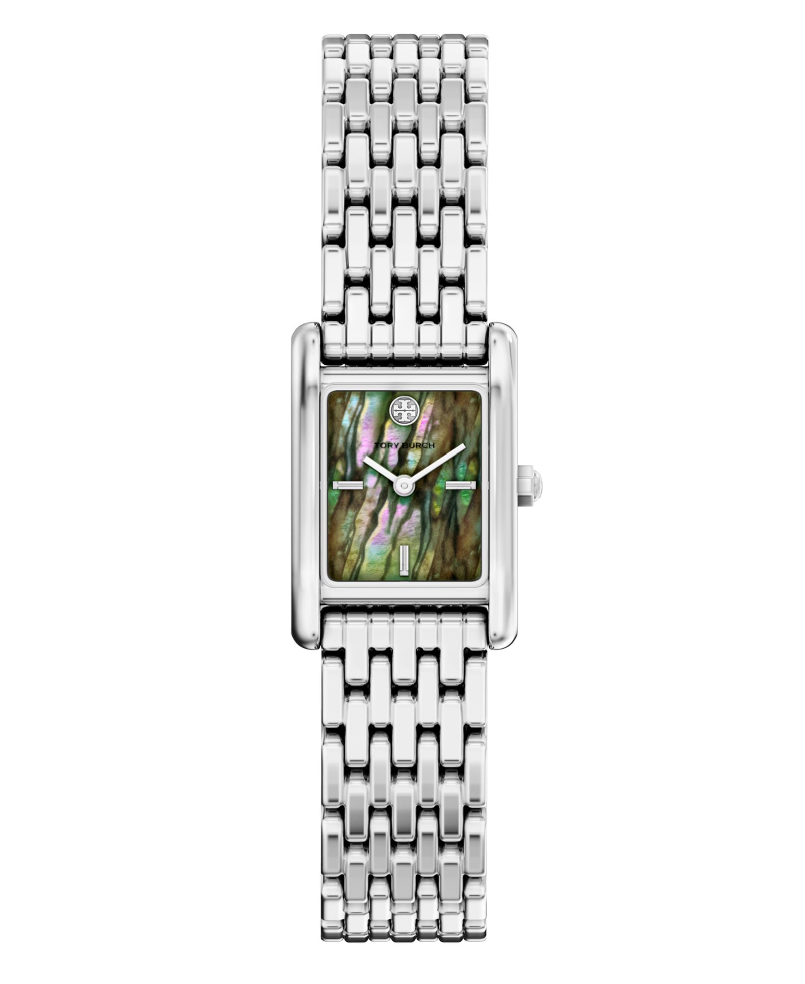 Женские часы Tory Burch The Eleanor Quartz Silver Stainless Steel, 22mm