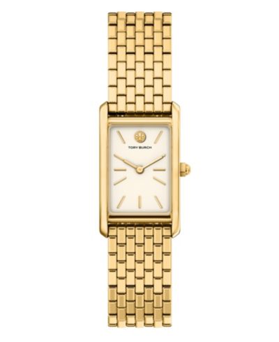 Tory Burch Женский The Eleanor Slim Quartz Two-Hand Gold Stainless Steel Watch, 22mm
