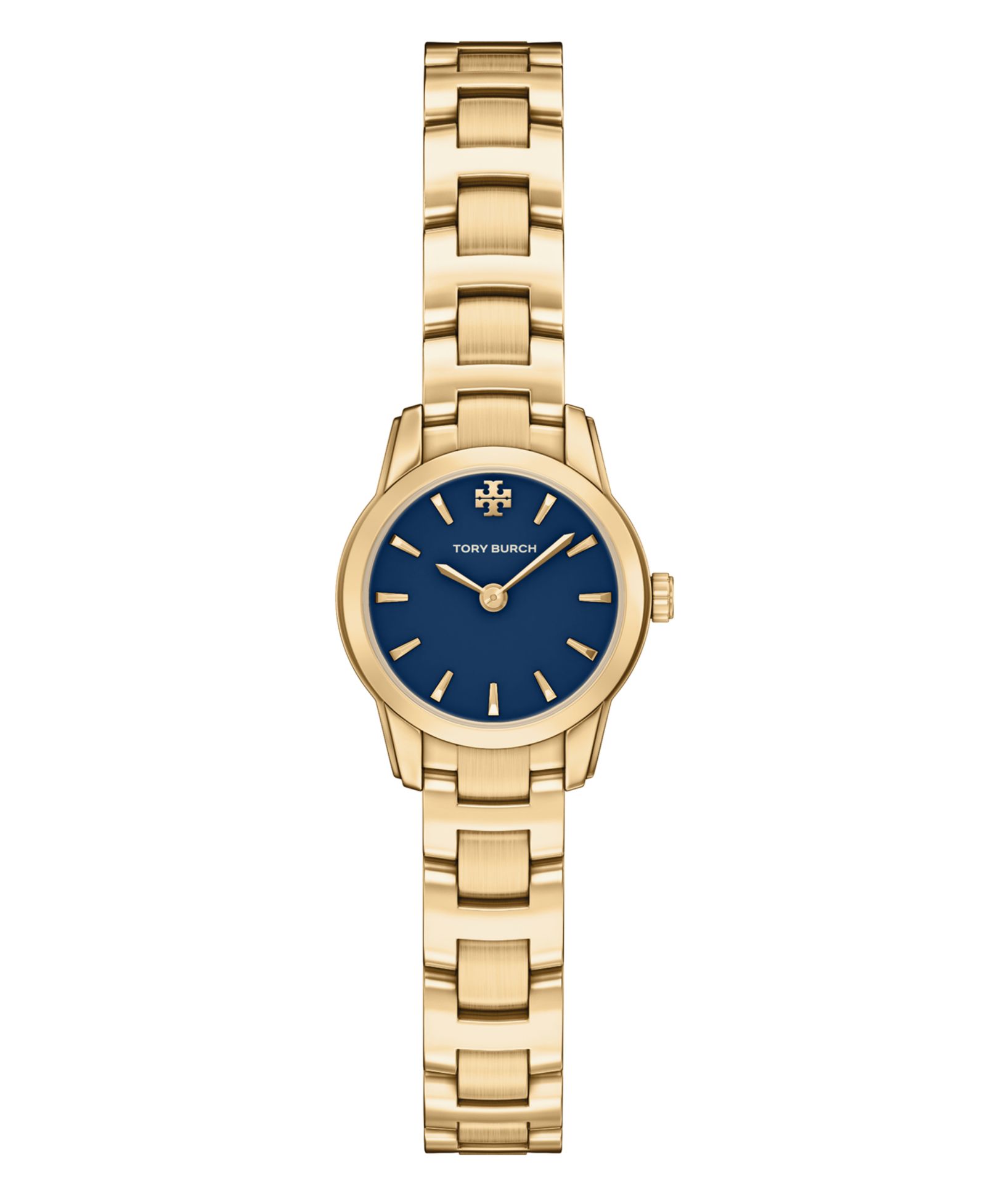 Женские часы Tory Burch The Miller Round Mini Quartz, 22mm, из золотой нержавеющей стали
