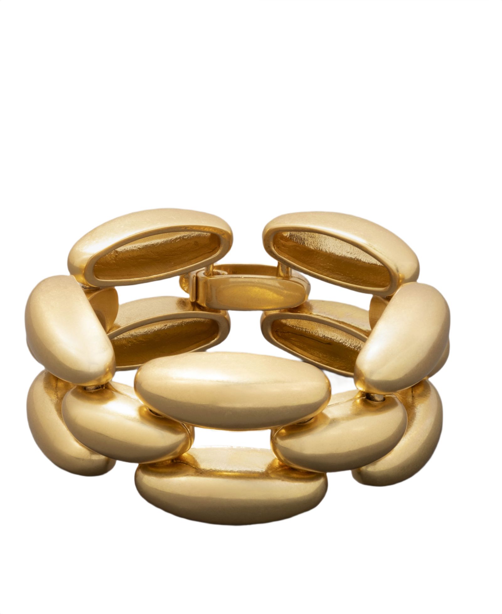 Donna Karan New York Gold-Tone Dynamic Chunky Link Flex Bracelet
