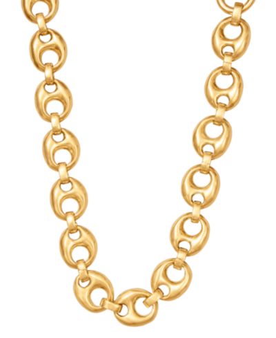 Ожерелье Donna Karan New York 24k Gold-Plated Mariner Collar Necklace