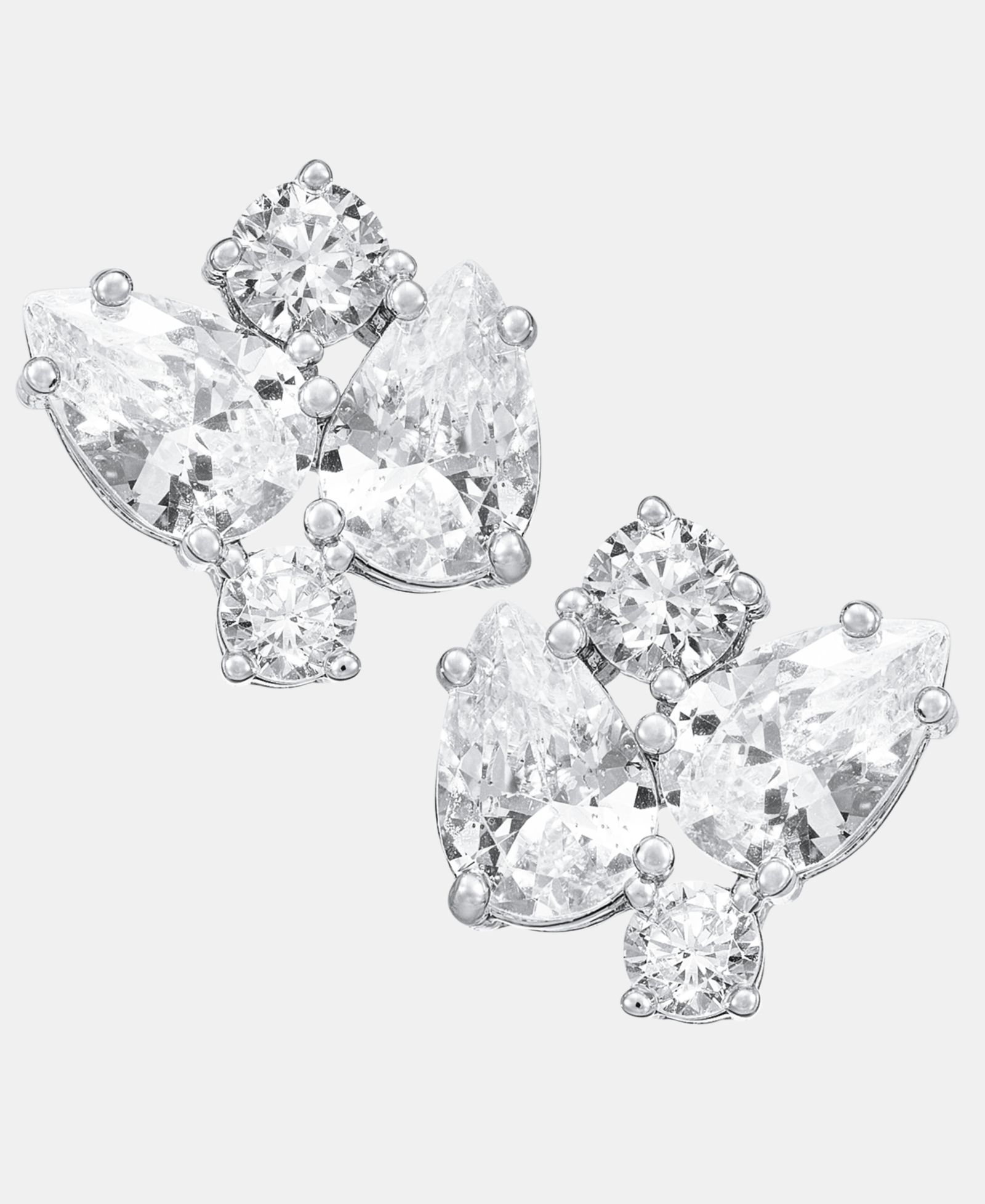 Серьги-гвоздики Givenchy Cubic Zirconia Cluster