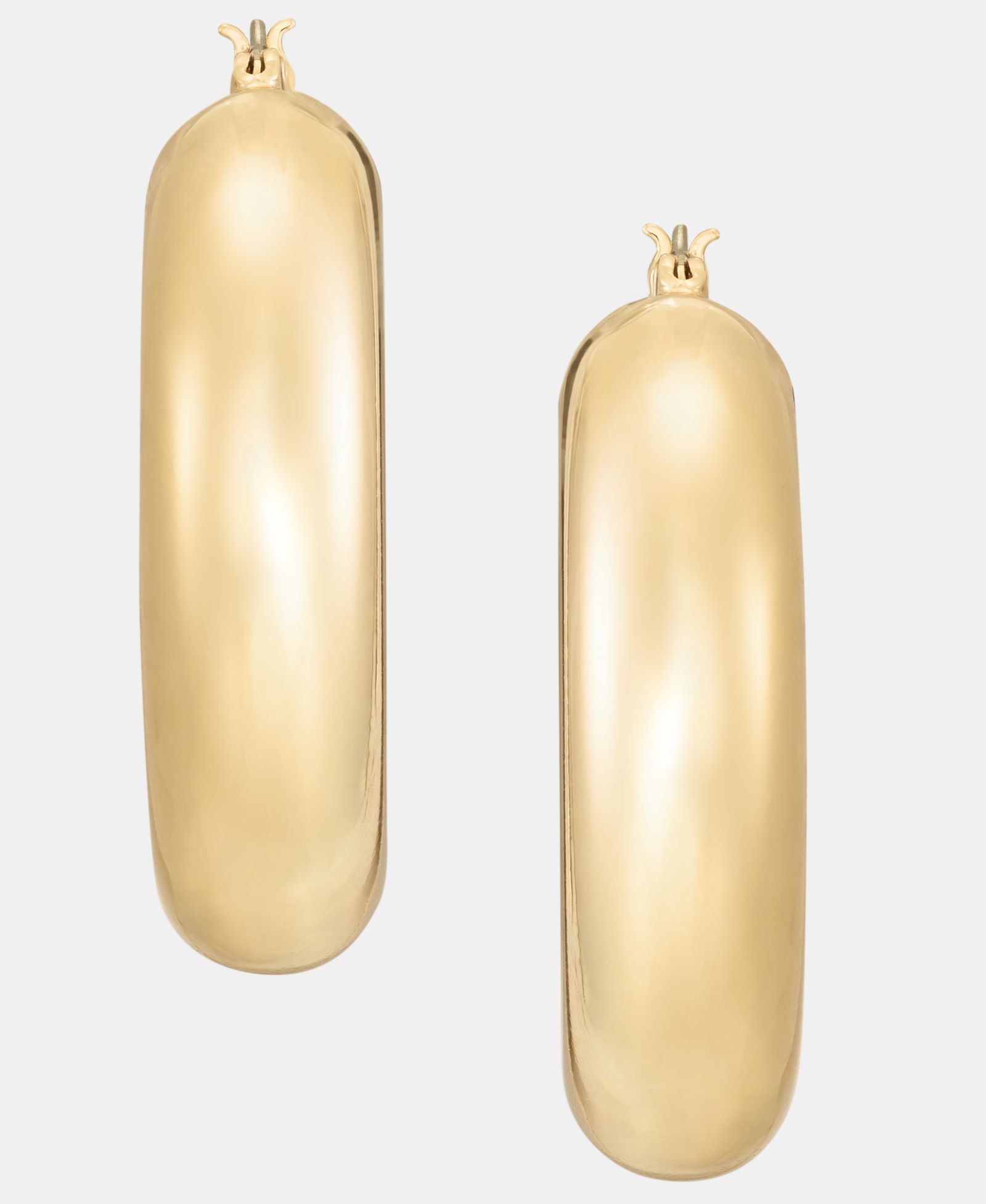 Серьги-кольца DKNY Medium Thick, 1.6"