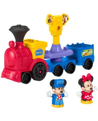 Fisher Price Little People Disney Jr. Mickey and Minnie Musical Train игрушка