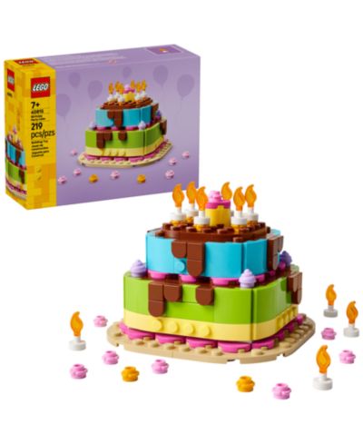 LEGO® Birthday Party Cake 40815 219-Piece Building Set, Ages 7+