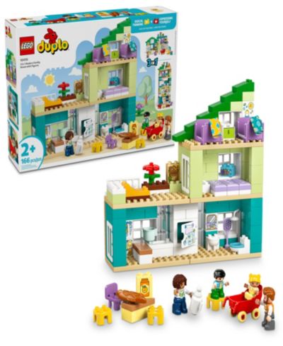 Набор для строительства LEGO® DUPLO Town 3 in 1 Modern Family House 10470, 166 деталей