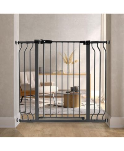 Защитный барьер BalanceFrom Fitness Walk Thru Safety Gate 29.1-43.3" Openings, 36" Tall, Graphite