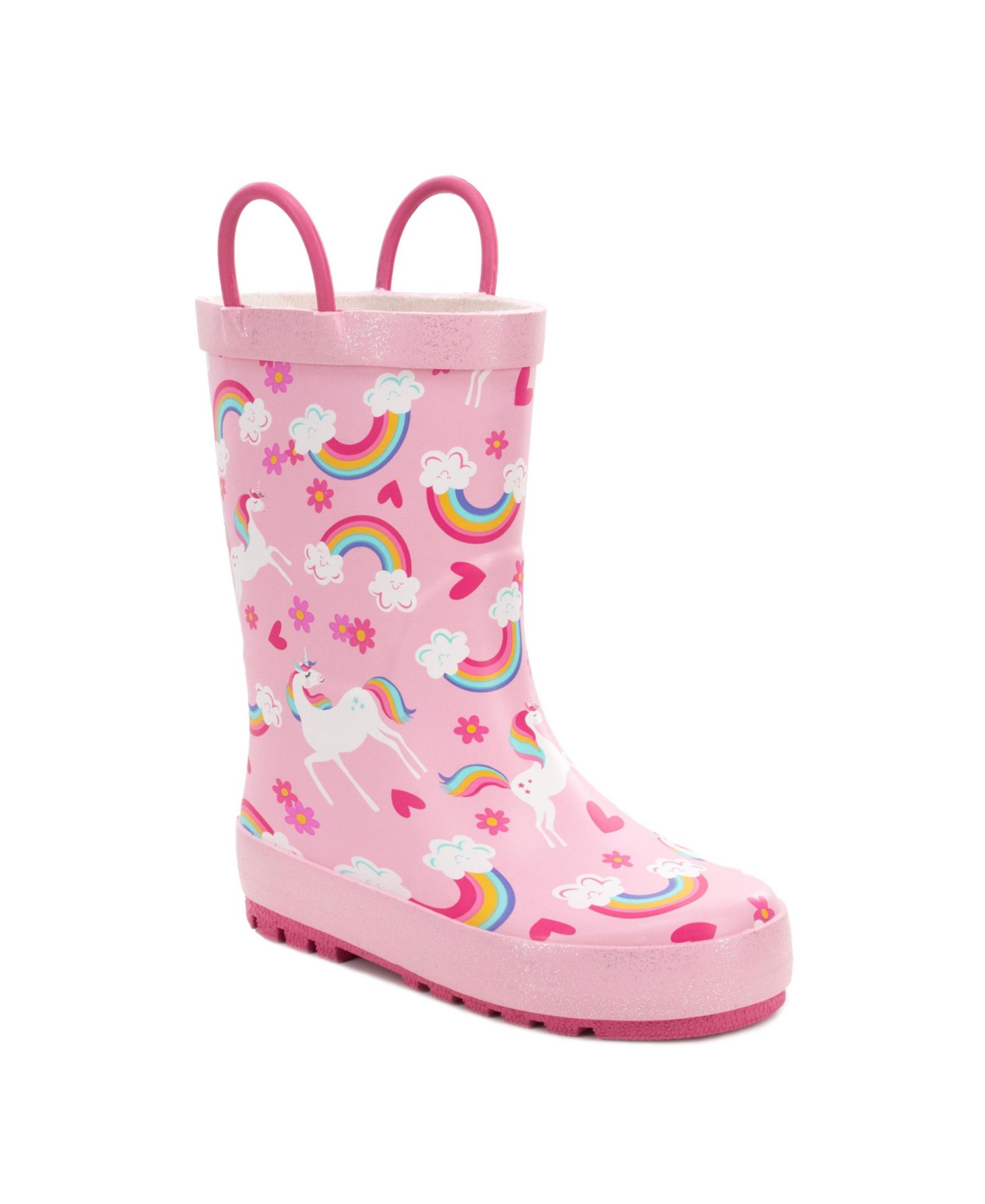 Western Chief Big Girls Unicorn Fields Rain Boot