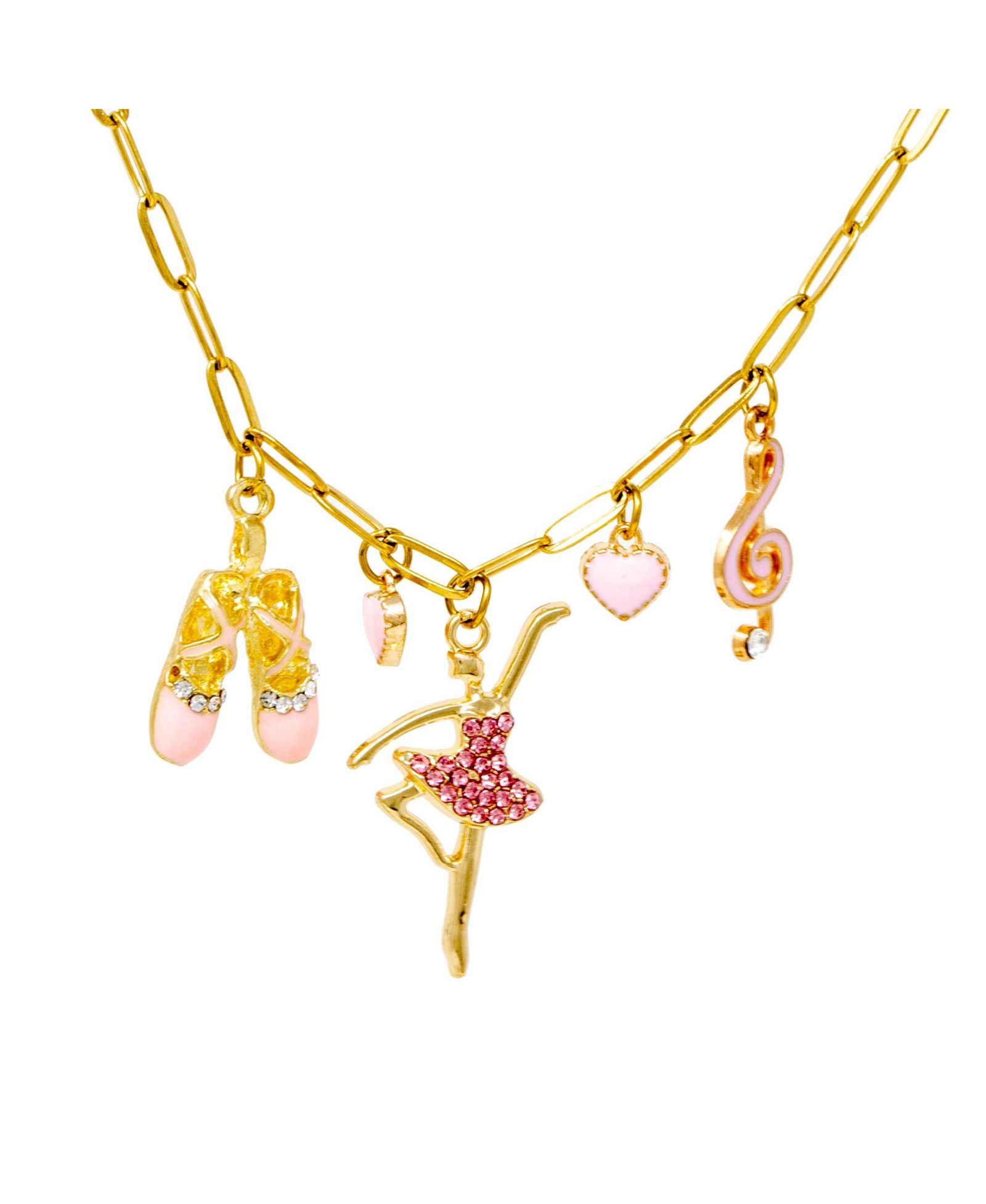 ZOMI GEMS Ballet Multi Charm Necklace
