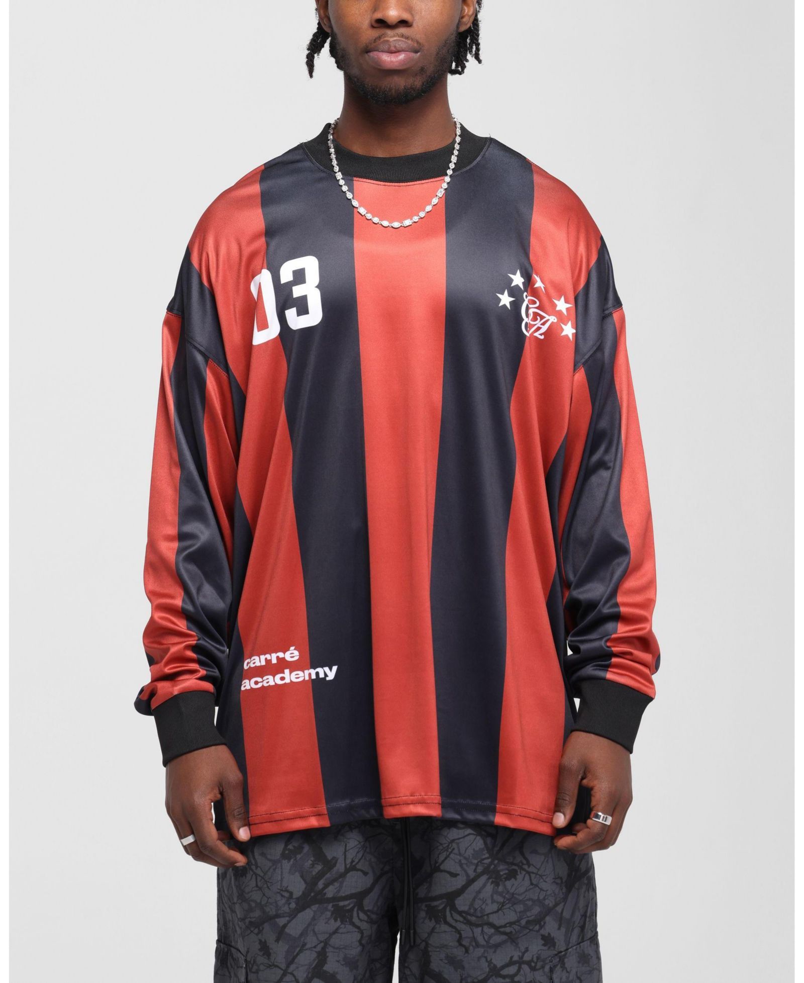 CARRE Men's Academy Oversized Long Sleeve T-Shirt