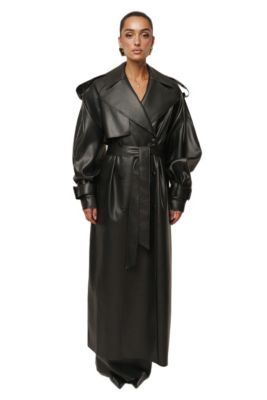 JLUXLABEL Женское пальто из искусственной кожи The Icon