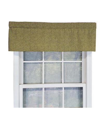 Валанс RLF Home Cabana Trellis для окон, премиальное качество, 3" Rod Pocket, 50" x 14"