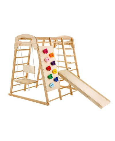 Slickblue 7-in-1 Toddler Indoor Jungle Gym