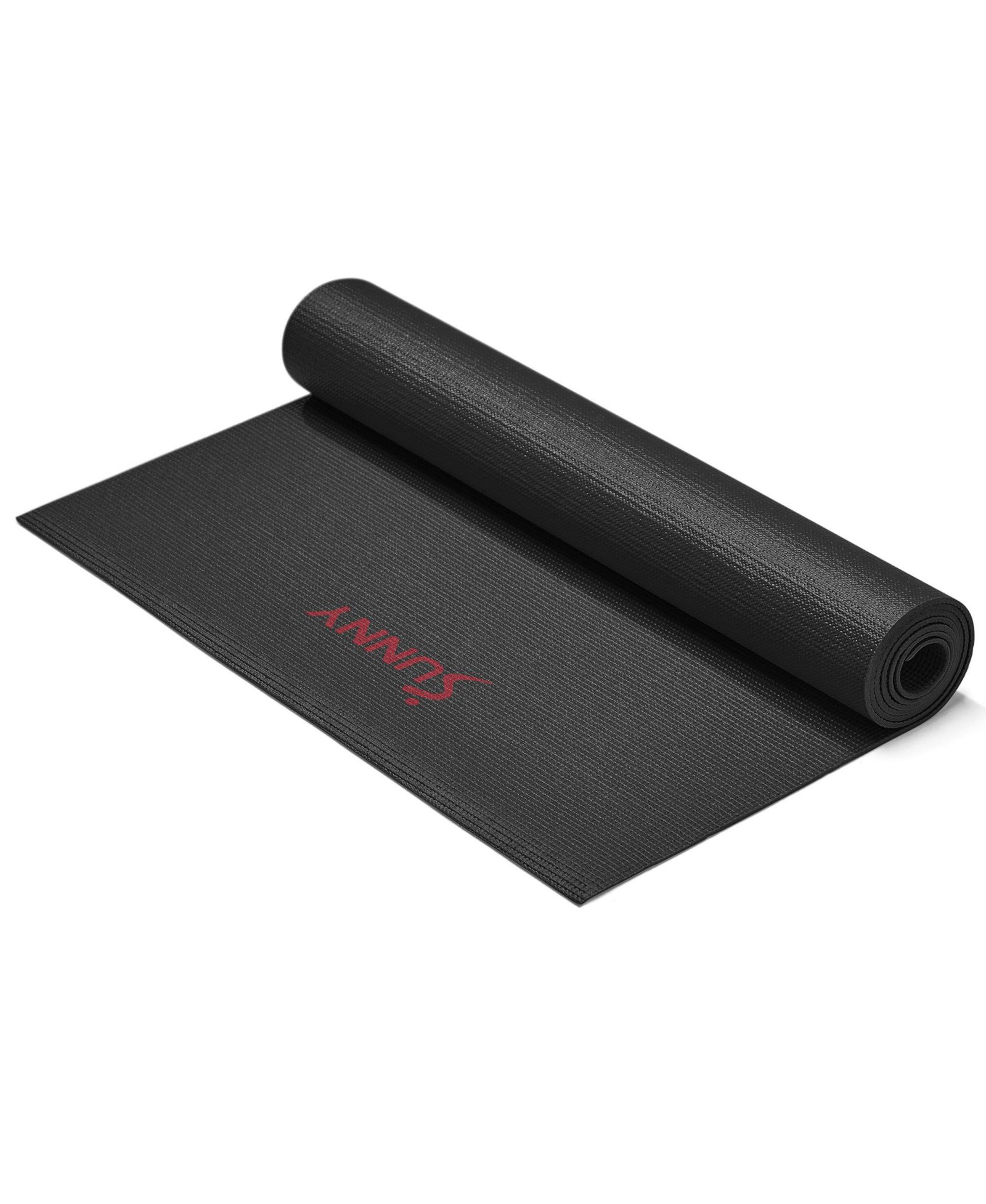 Коврик для йоги Sunny Health & Fitness Durable Tear-Resistant, Black