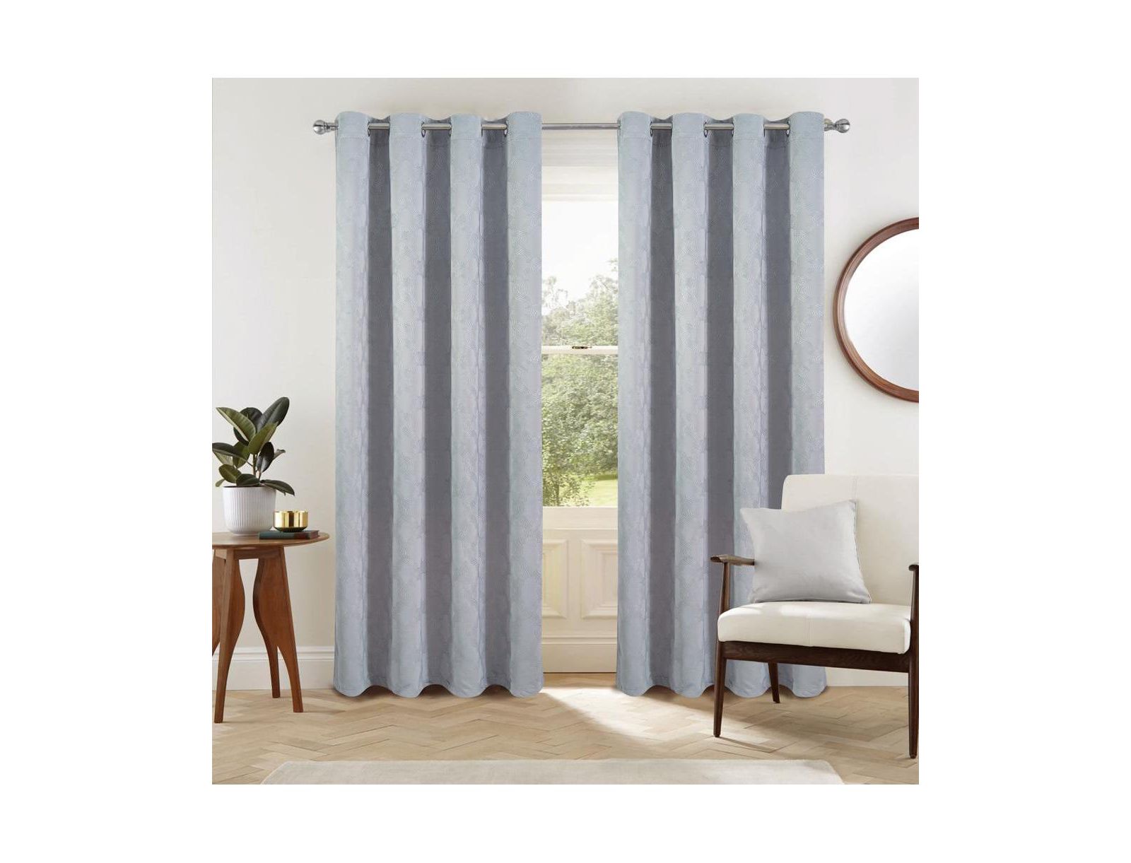 Oliva Gray Jansen Rubber Blackout Grommet Panel