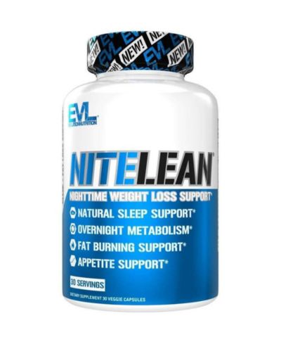 EVL Evlution Nutrition Night Time Fat Burner Appetite Suppressant for Weight Loss Diet Pills | Metabolism Booster for Weight Loss for Women & Men