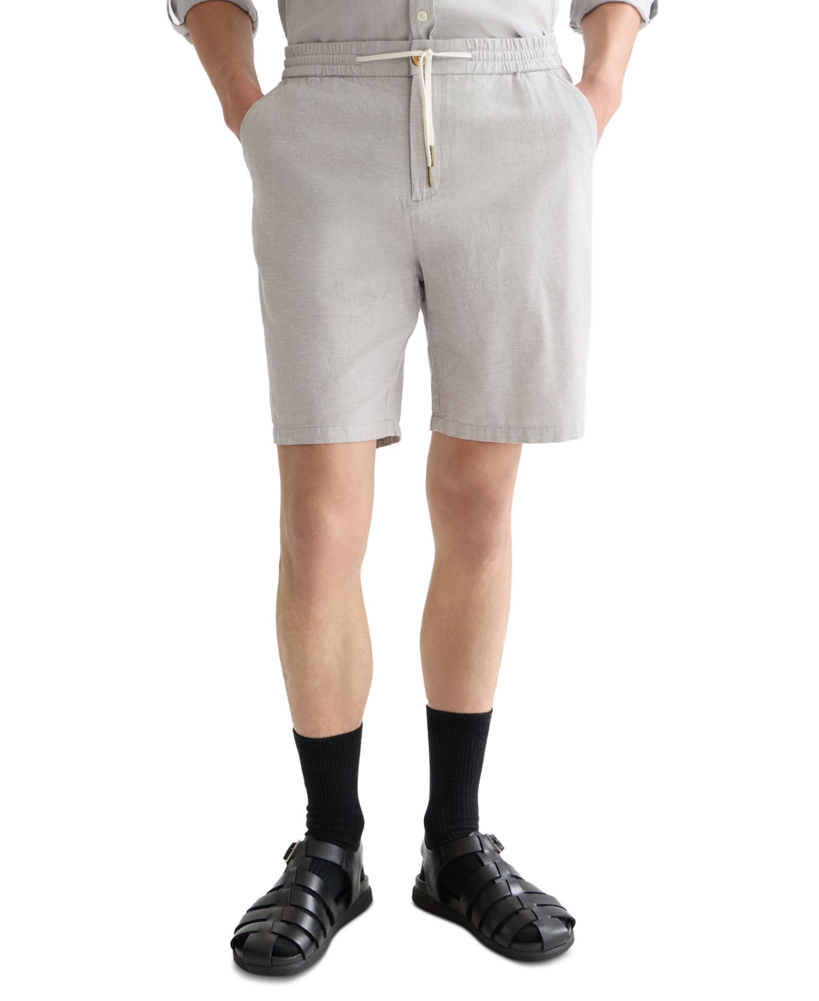 SCOTCH & SODA Men's Seasonal Core Linen-Blend Shorts