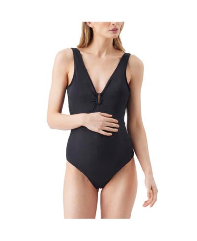 Женский слитный купальник Ripe Maternity Havana Rib