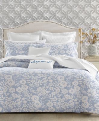 Charter Club Silhouette Floral 3-Pc. Comforter Set, King, Exclusively at Macy’s