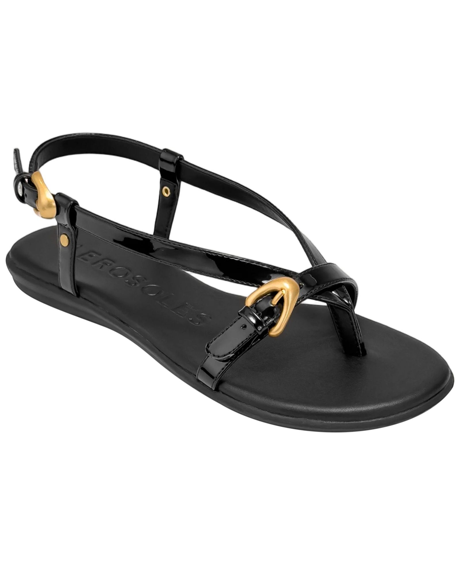 Aerosoles Women's Iride Buckle Flat Sandals