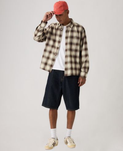 Levi's Мужской 470 Low-Rise 14" Baggy Shorts