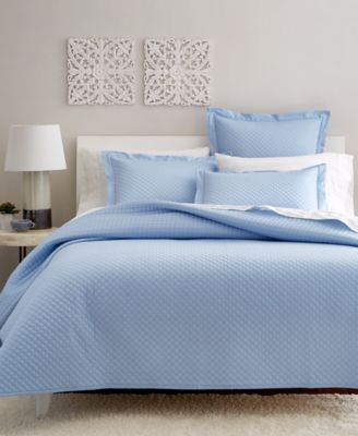 Charter Club Quilted Cotton 3-Pc. Coverlet Set, King, Exclusively at Macy’s