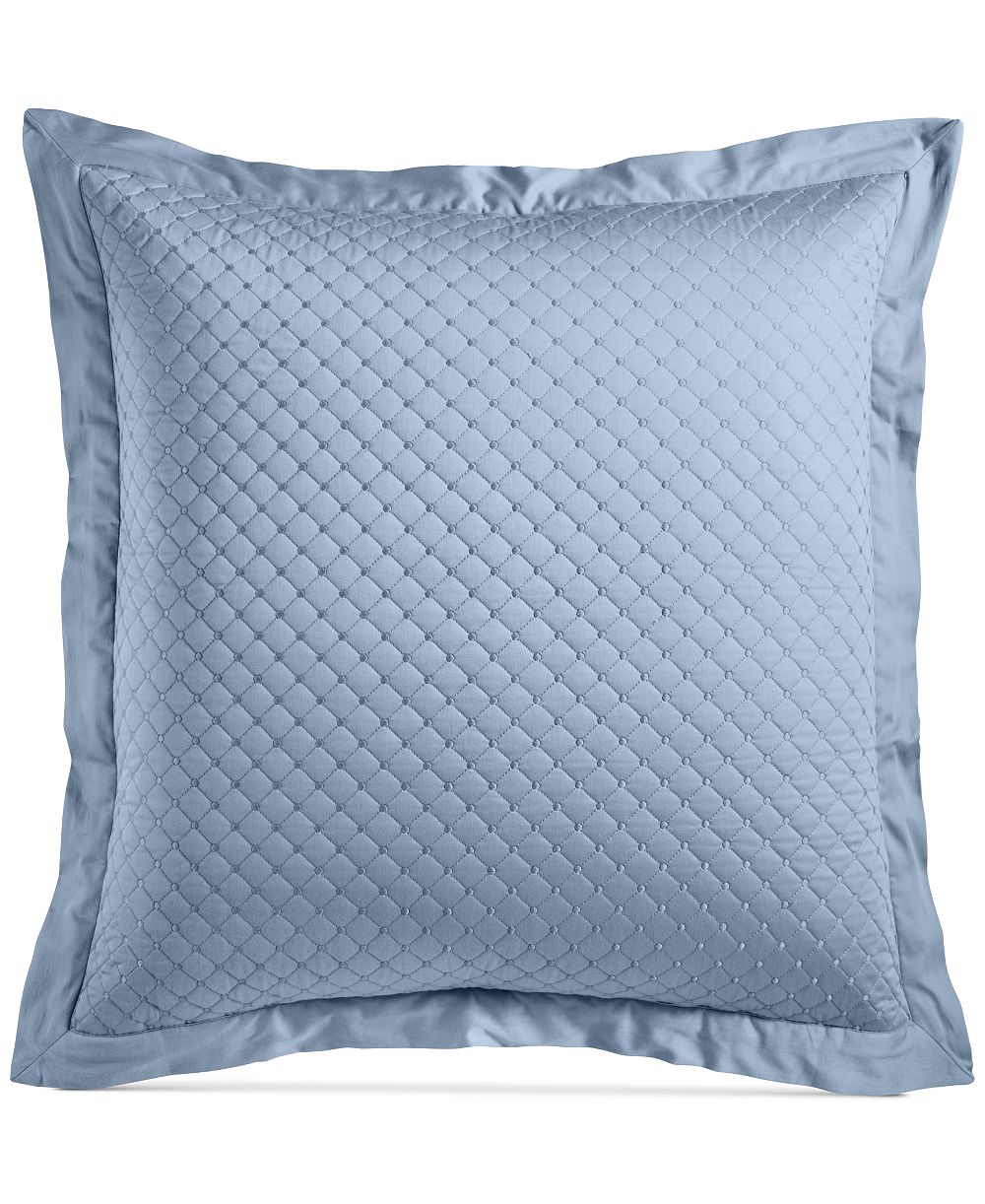 Charter Club наволочка хлопковая Quilted Cotton Sham Euro