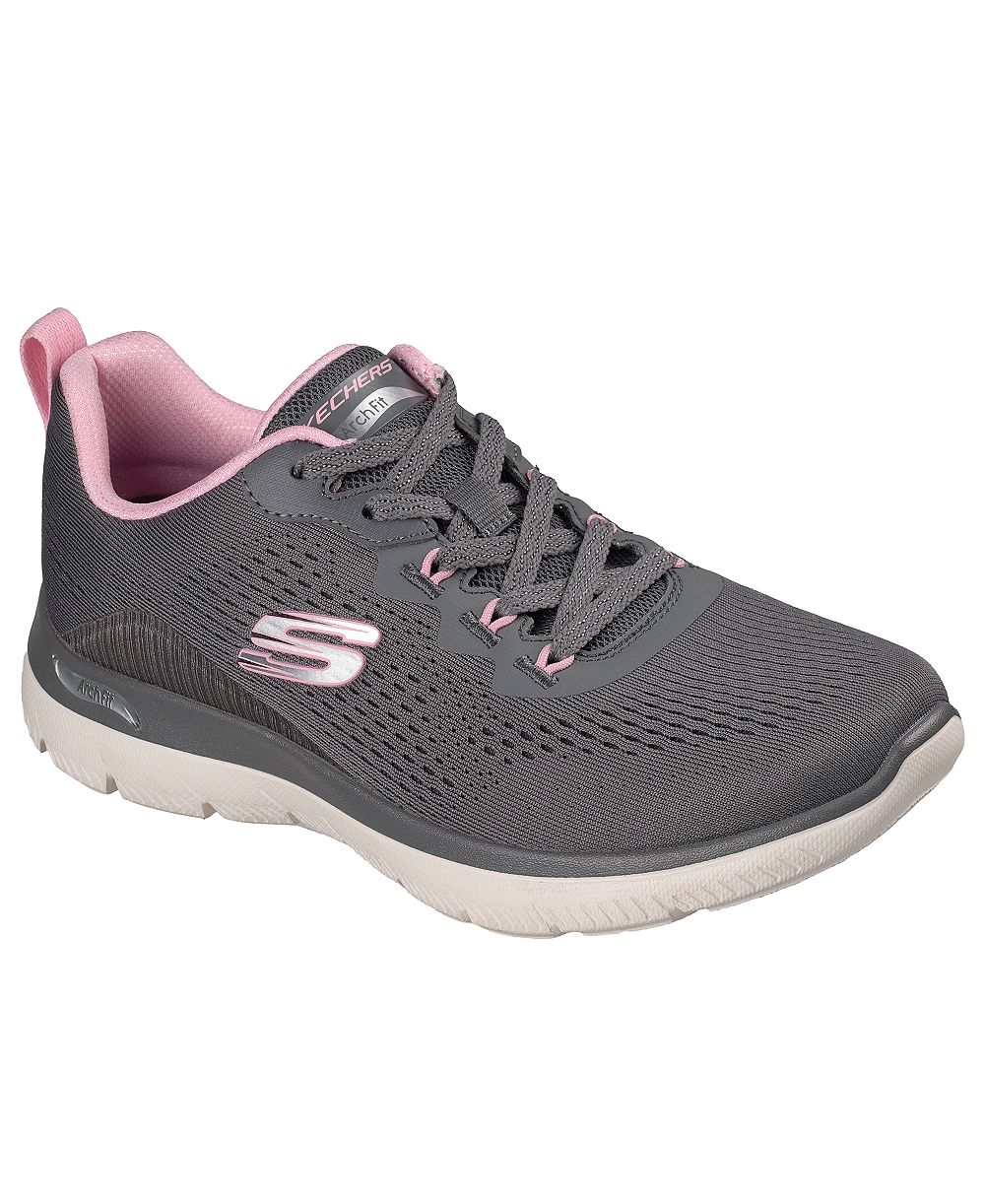 Skechers Women's Slip-Ins: Arch Fit Summits - Daily Flow Sneakers Wide Width from Finish Line