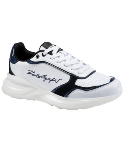 KARL LAGERFELD PARIS Men's Side Logo Embroidered Runner Gaetan Sneakers
