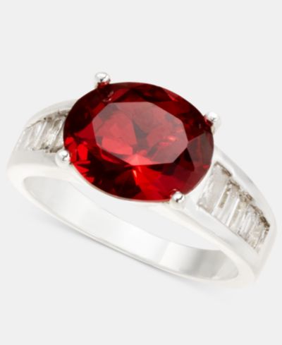 Charter Club кольцо Charter Club Red Crystal