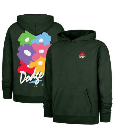 '47 Brand Men's Dark Green Los Angeles Dodgers Gallery Foundation Hoodie