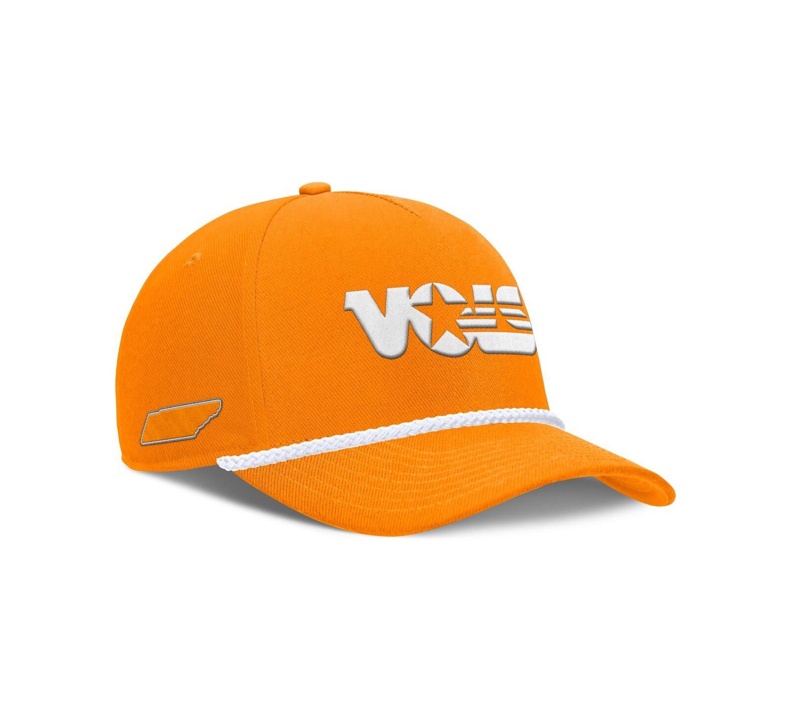 Nike Men's and Women's Tennessee Orange Tennessee Volunteers 2026 Basketball Refresh 5-Panel Rope Rise Hat