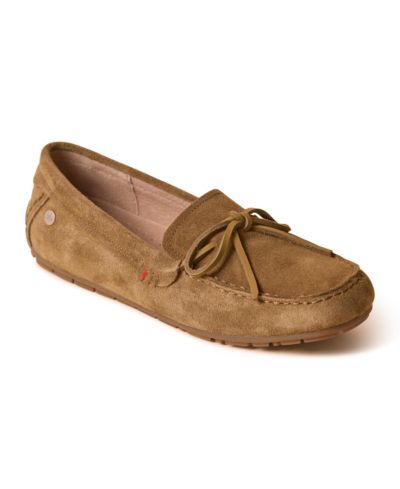 Женские замшевые лоферы Minnetonka Moc